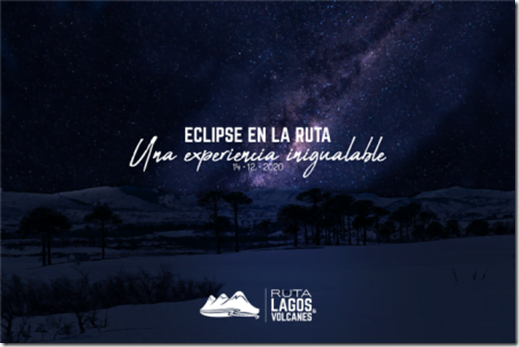 Foto nocturna ruta lagos y volcanes