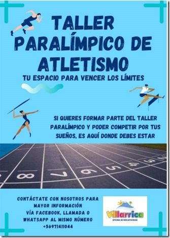 Invitan a jóvenes estudiantes a participar de Taller Paralímpico