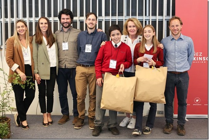 Los ganadores del concurso, Colegio Pucón