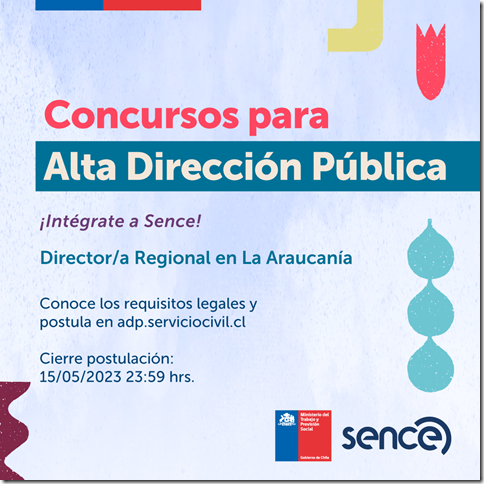 Concurso Alta Dirección Pública_Araucanía_FB_TW