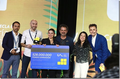 Reciclapp, tras recibir el reconocimiento de manos de Caja Los Andes 1