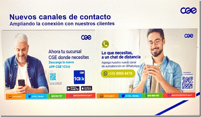 canales de contacto