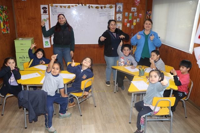 Escuela rural en Villarrica potencia el aprendizaje de sus alumnos