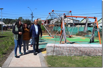 Recorrido alcalde y vecinos
