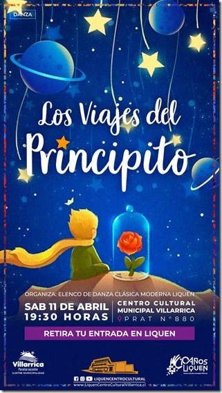afiche el principito.